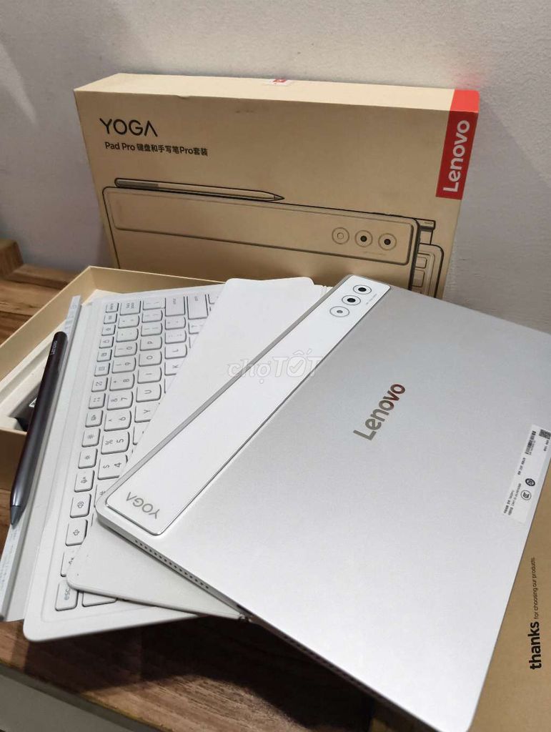 Lenovo Yoga Pad Pro Snap 8 Gen 3 12GB/256GB Bạc. Mua bán Máy tính bảng tại Quận Đống Đa Hà Nội được đăng bởi Dang  hình 1