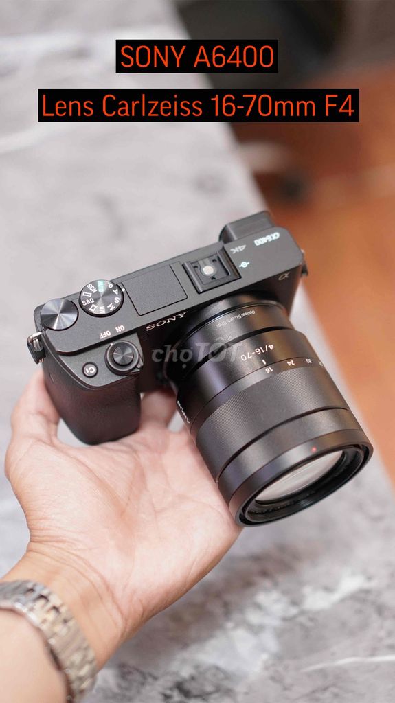 Máy ảnh SONY A6400 + CarlZeiss 16-70mm F4 OSS. Mua bán Máy ảnh, Máy quay tại Thành phố Biên Hòa Đồng Nai được đăng bởi The Pixel Biên Hoà hình 1
