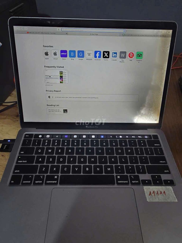 Xác Macbook Pro i5/8G/256G có touchbar. tk ẩn. Mua bán Laptop tại Quận 12 Tp Hồ Chí Minh được đăng bởi Cầm Đồ Thanh Lý hình 1