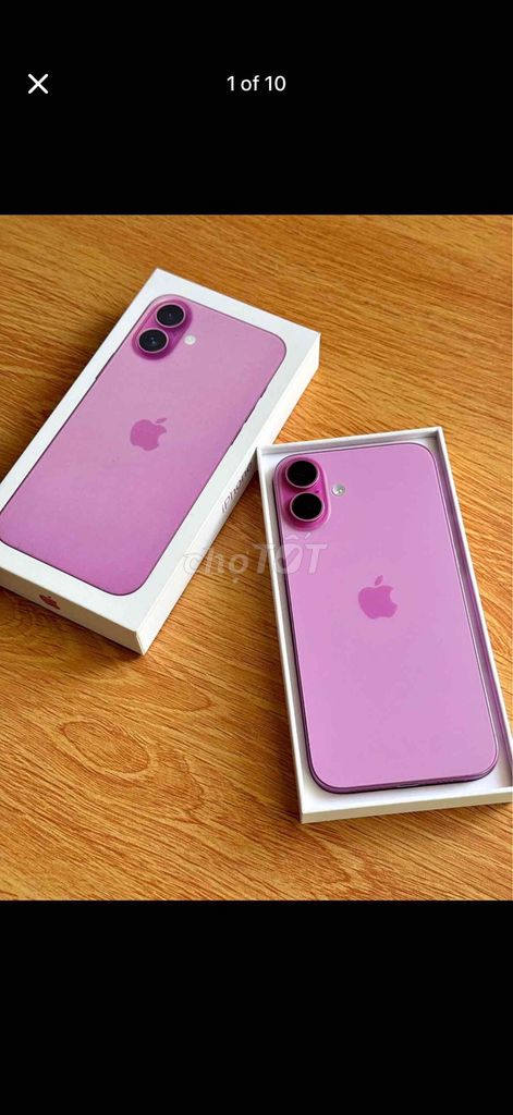 iPhone 16 Plus 128GB Hồng FULLBOX BH APPLE 06/2026. Mua bán Điện thoại tại Quận Hà Đông Hà Nội được đăng bởi iStock Hà Nội Zin Đẹp Chất hình 1