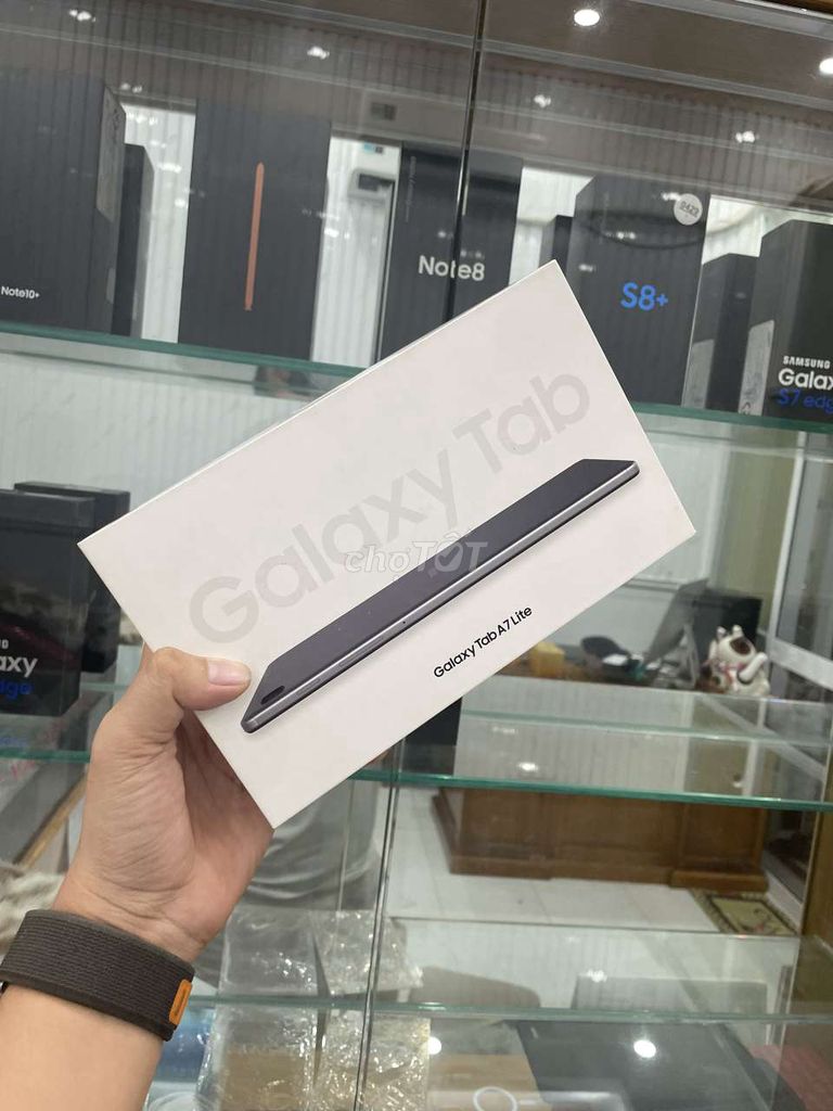 Samsung tab a7 lite fullbox sử dụng sim 4g wifi