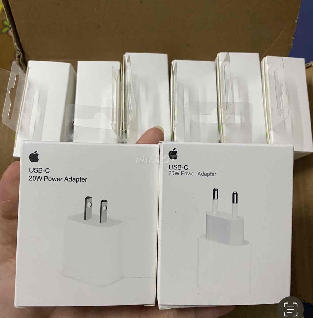 BỘ SẠC NHANH IPHONE 20w NEW 100%