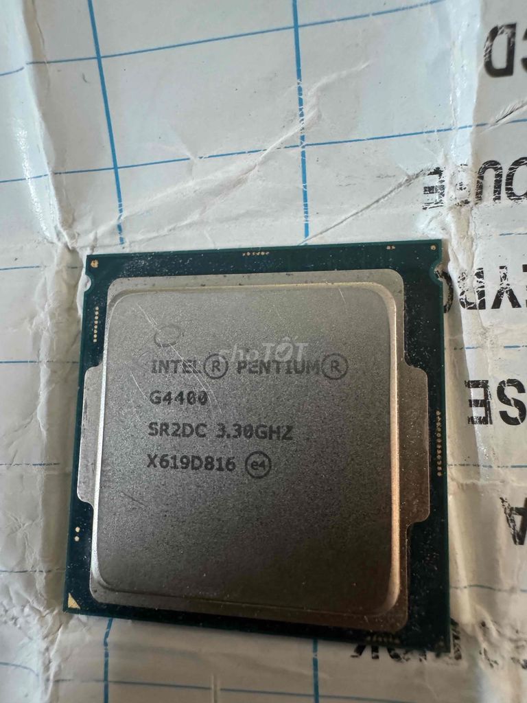 CPU Intel Pentium G4400. Mua bán Linh kiện (RAM, Card...) tại Thành phố Biên Hòa Đồng Nai được đăng bởi Thiên Phú hình 1