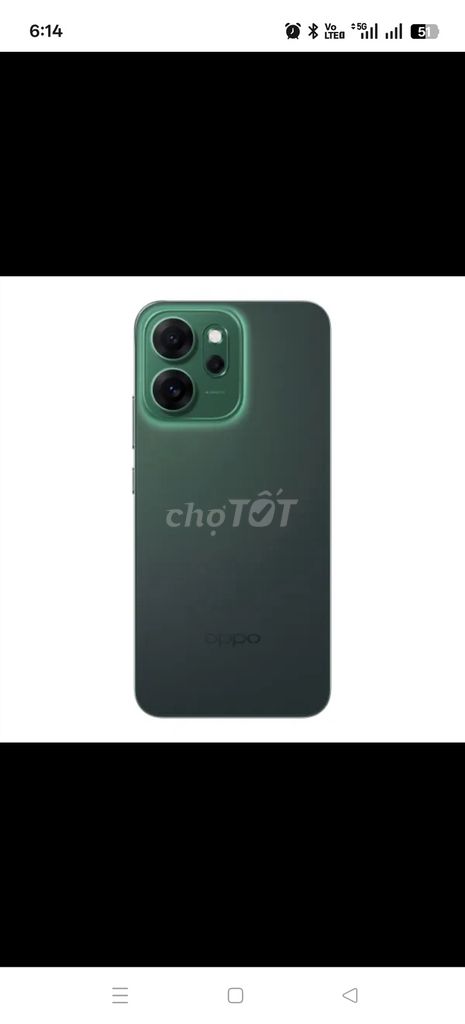 OPPO Reno14 F 5G 512GB Xanh lá. Mua bán Điện thoại tại Huyện Việt Yên Bắc Giang được đăng bởi Đặng Hùng hình 1