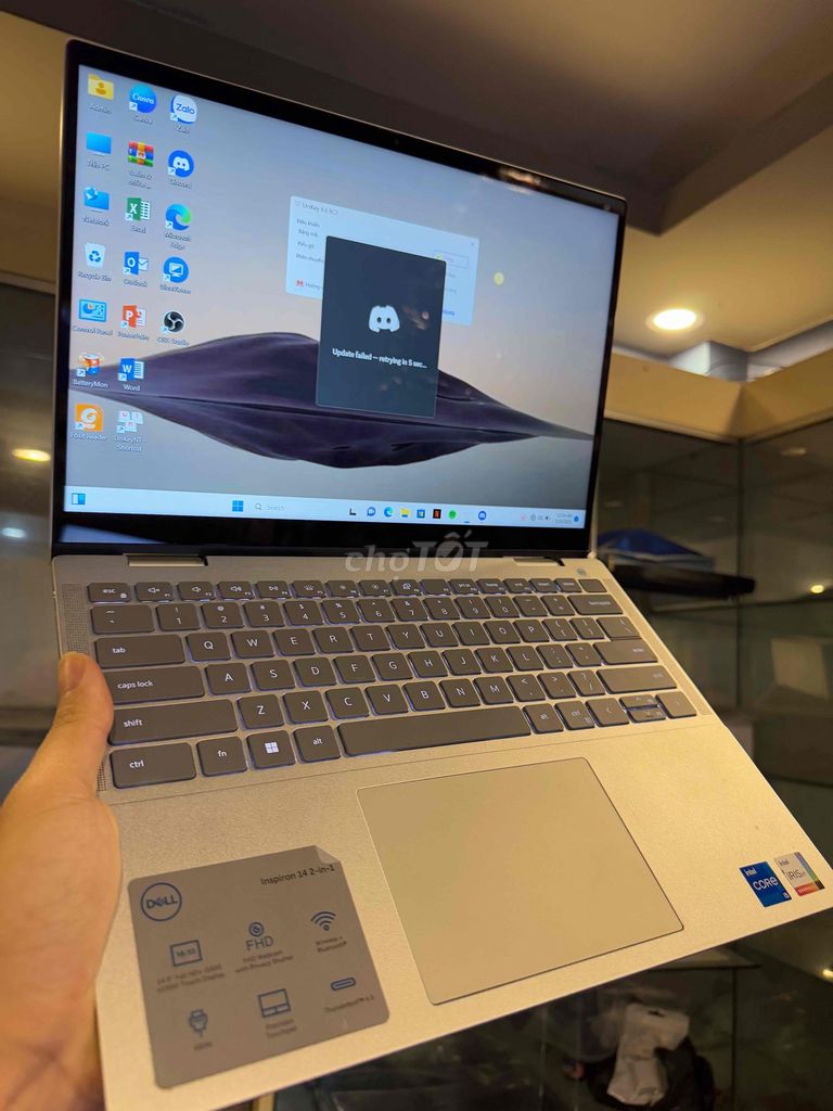 Thanh lý laptop dell cảm ứng 13th đẹp