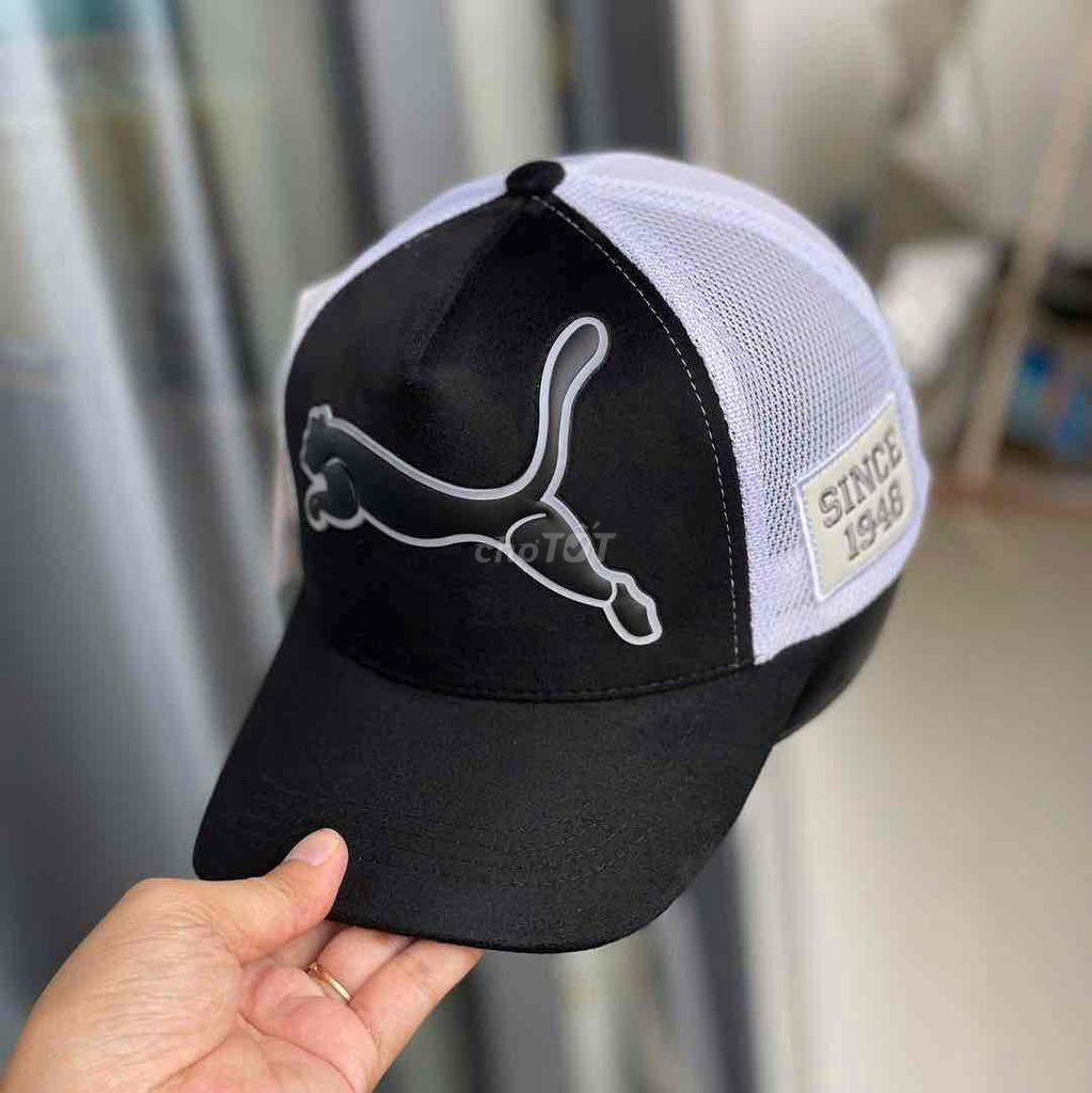 NÓN KẾT PUMA PHỐI LƯỚI VẢI COTTON DA LỘN. Mua bán Phụ kiện thời trang khác tại Quận Tân Bình Tp Hồ Chí Minh được đăng bởi Doris Nguyễn hình 1