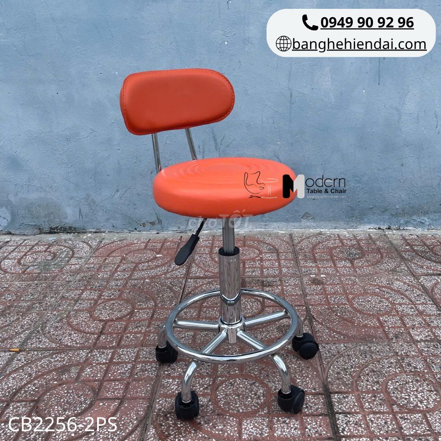 Ghế tư vấn viên xoay có lưng tựa CB2256-2PS ở HCM. Mua bán Bàn ghế tại Quận 10 Tp Hồ Chí Minh được đăng bởi Bàn Ghế Hiện Đại hình 1