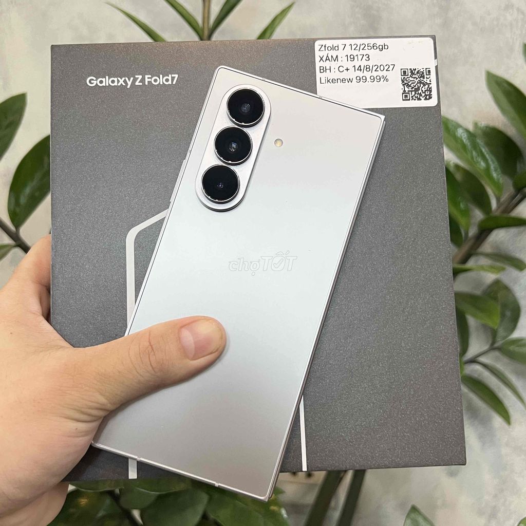 Samsung Z Fold 7 12GB 256GB Xám. Mua bán Điện thoại tại Thành phố Thủ Đức Tp Hồ Chí Minh được đăng bởi Văn Giang hình 1