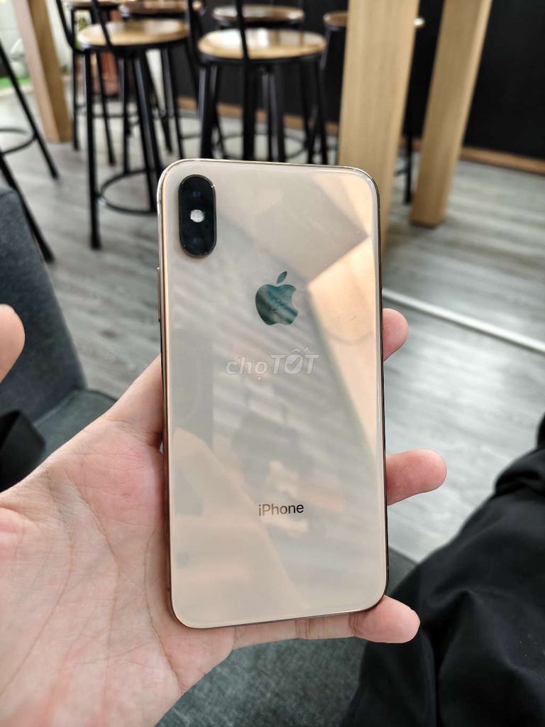 iPhone Xs 64 Gold qte ic sạch zin full cn. Mua bán Điện thoại tại Quận Bình Thạnh Tp Hồ Chí Minh được đăng bởi DKSV hình 1