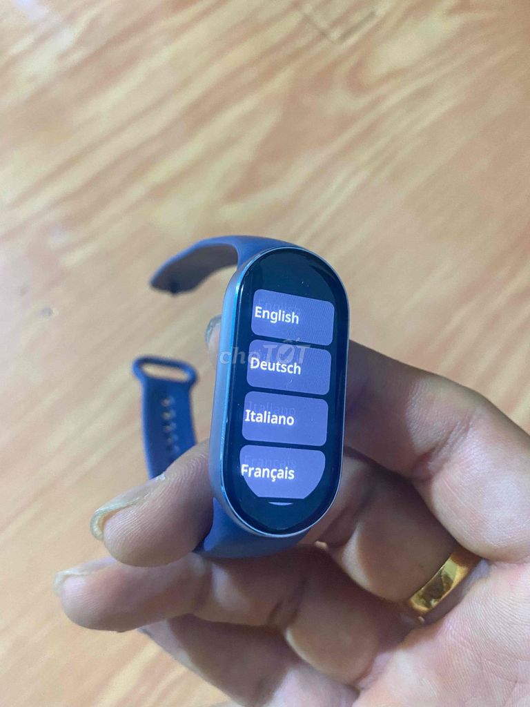 Xiaomi Mi Band 9 Xanh dương Đã sử dụng. Mua bán Thiết bị đeo thông minh tại Quận Phú Nhuận Tp Hồ Chí Minh được đăng bởi Ken hình 1