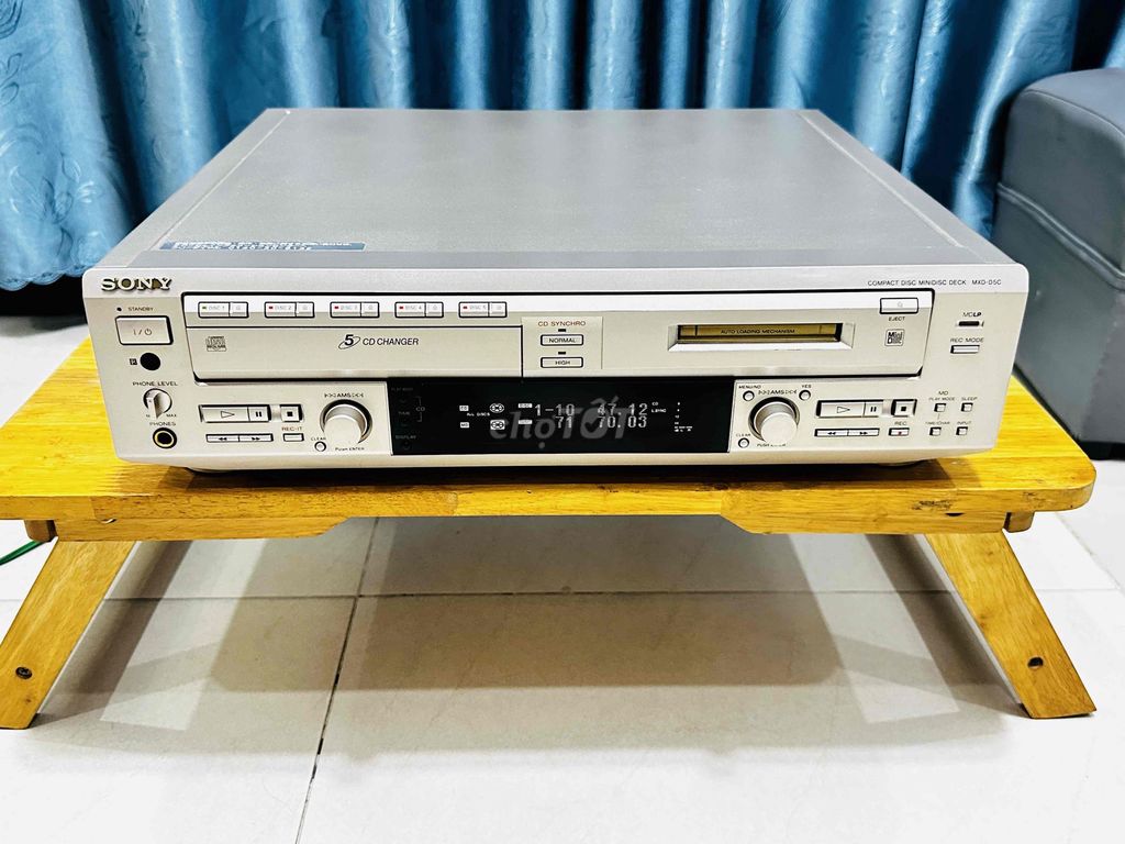Đầu đĩa CD/MD Sony MXD-D5C (Dac không mồi). Mua bán Tivi, Âm thanh tại Quận 3 Tp Hồ Chí Minh được đăng bởi Đức phát hình 1
