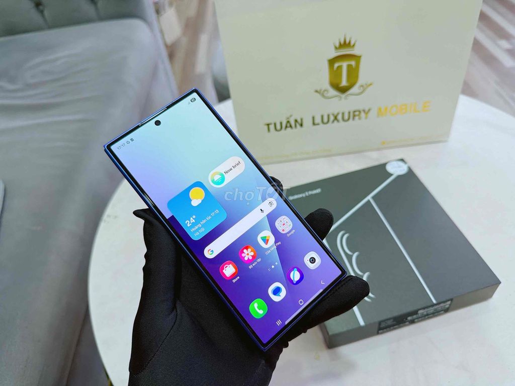 Samsung Z Fold 7 256G xanh likenew như mới 99%. Mua bán Điện thoại tại Quận Hải Châu Đà Nẵng được đăng bởi TUẤN LUXURY MOBILE ĐÀ NẴNG hình 1