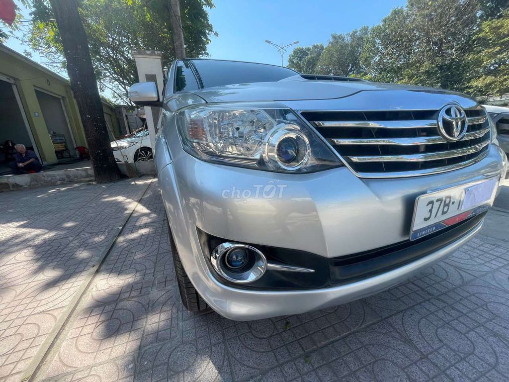 Toyota Fortuner 2015 số sàn .ko kinh doanh dịch vụ. Mua bán Ô tô tại Thị xã Hoàng Mai Nghệ An được đăng bởi Nguyễn cảnh luận hình 2