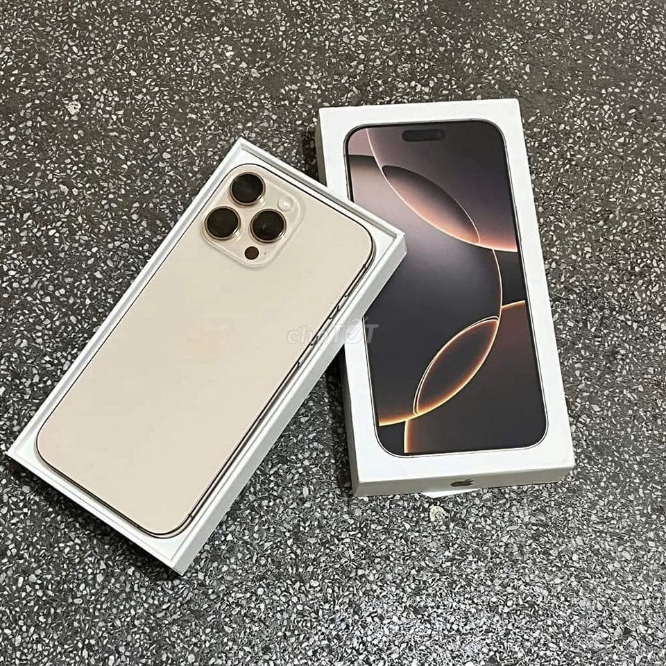 Apple iPhone 16 Pro Max 256GB Vàng. Mua bán Điện thoại tại Thành phố Huế Thừa Thiên Huế được đăng bởi Just Belive hình 1