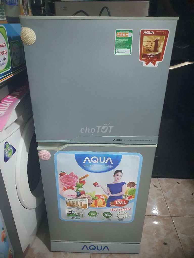 Tủ lạnh aqua 125 lit zin có bảo hành