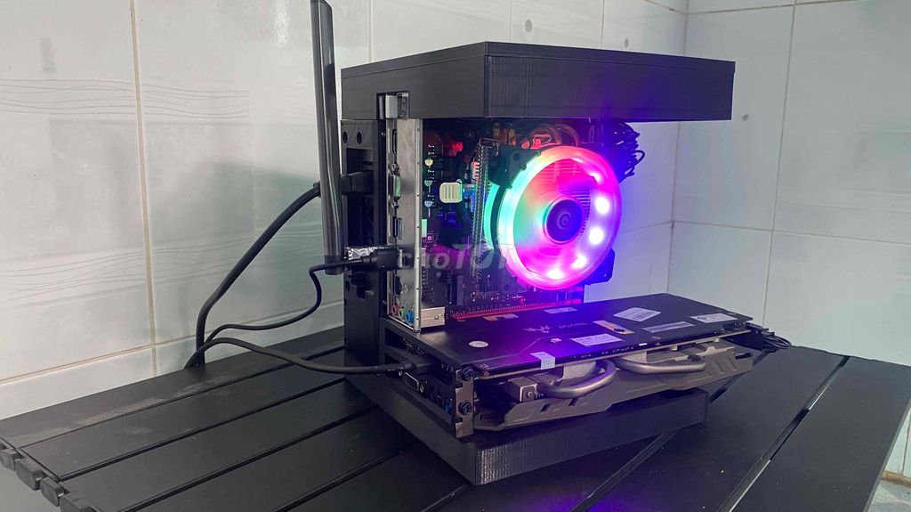 Case PC Mini ITX Gaming GTX 1060 6GB Wukong. Mua bán Máy tính để bàn tại Thành phố Vĩnh Long Vĩnh Long được đăng bởi ĐỒ CHƠI hình 1