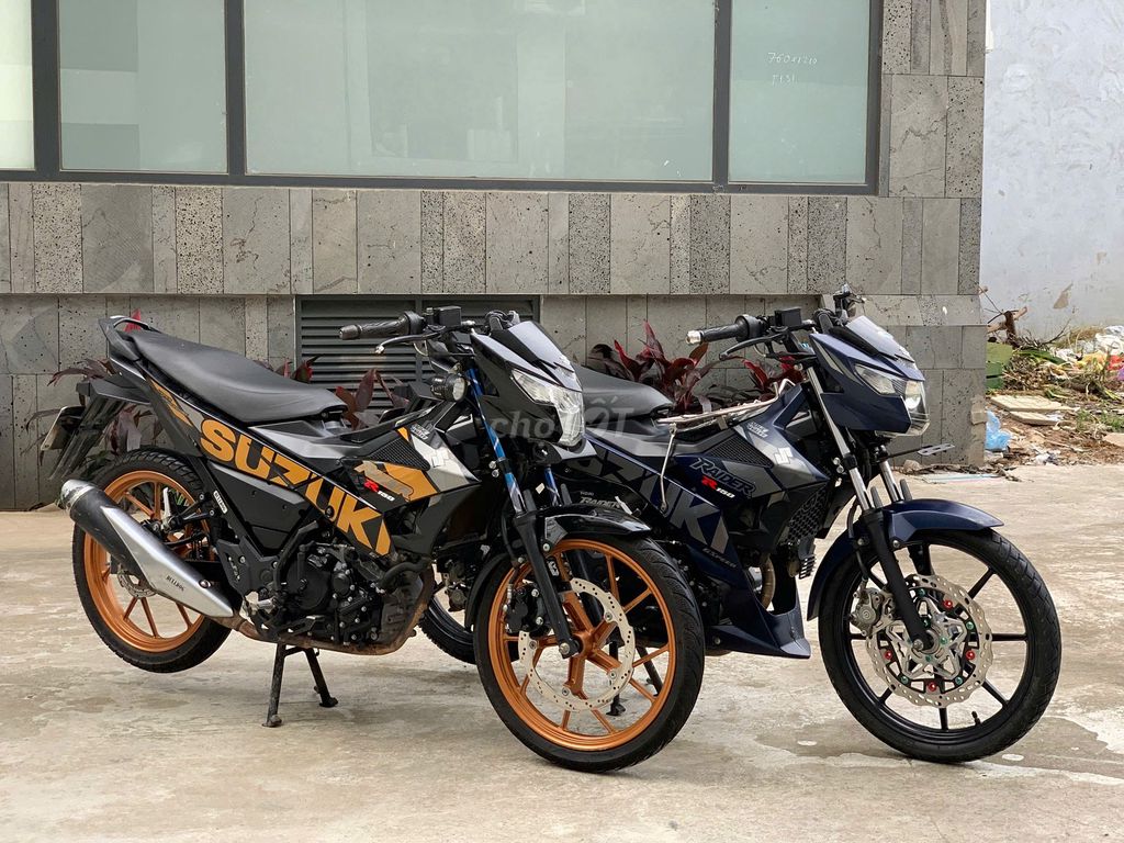 Suzuki Raider 150 2022 có trả góp trao đổi ✅. Mua bán Xe máy tại Quận Hoàng Mai Hà Nội được đăng bởi Phú Lý hình 6