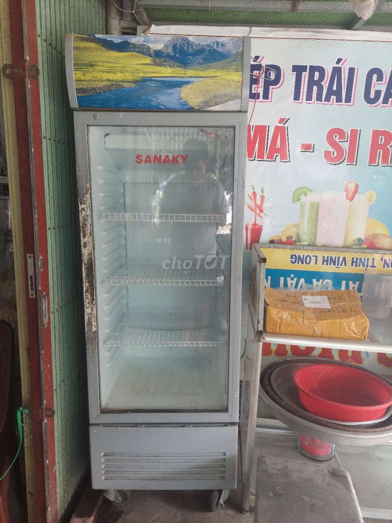 Tủ mát Sanaky Xám đã sử dụng. Mua bán Tủ lạnh tại Huyện Trà Ôn Vĩnh Long được đăng bởi Hiền hình 1