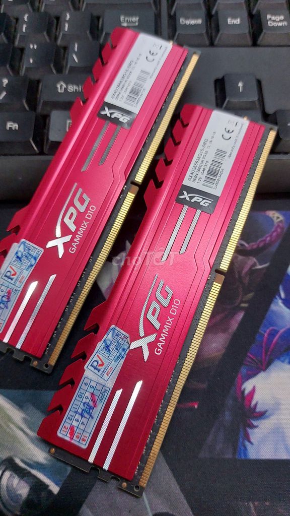 RAM XPG D10 16GB (2x8GB) DDR4 2666MHz Red - 2nd