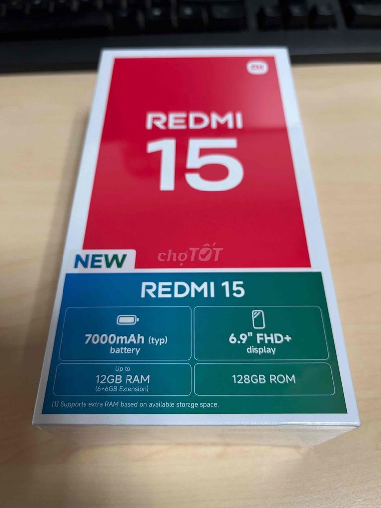 Xiaomi Redmi 15 6GB/128GB Đen. Mua bán Điện thoại tại Quận 3 Tp Hồ Chí Minh được đăng bởi Minh hình 1