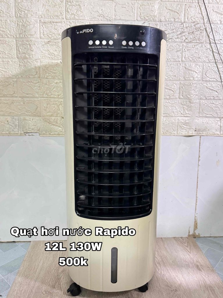 ♻️Quạt hơi nước Rapido 12L 130W