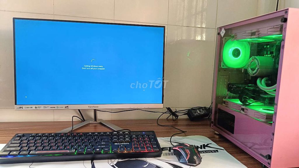 Máy tính để bàn i3-10100F 24 inch. Mua bán Máy tính để bàn tại Huyện Chợ Gạo Tiền Giang được đăng bởi I3 T11 hình 1