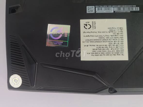 MSI GF63 Thin 12VE i5-12450H 8GB/512GB. Mua bán Laptop tại Quận Ba Đình Hà Nội được đăng bởi Hội Đồ Điện Tử hình 1