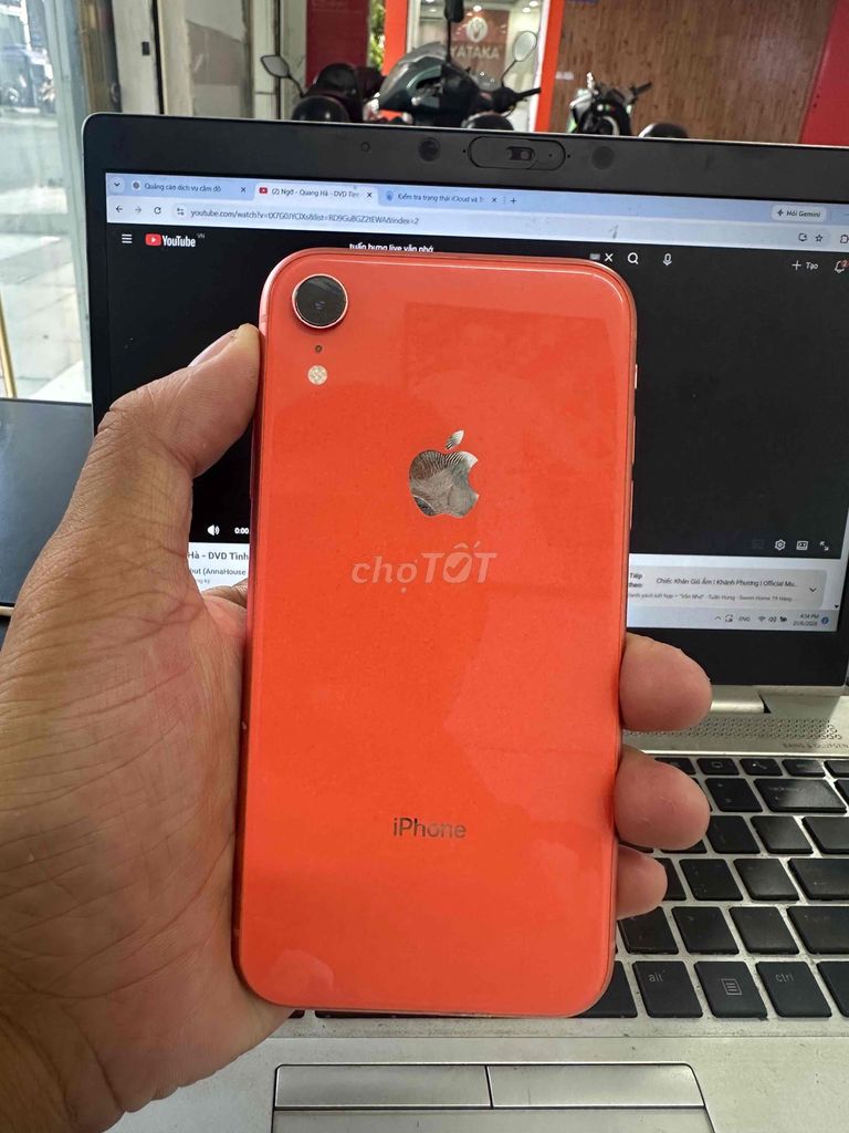 Apple iPhone XR 128GB Cam Đã thay pin. Mua bán Điện thoại tại Quận Tân Phú Tp Hồ Chí Minh được đăng bởi Nguyễn Hướng hình 1