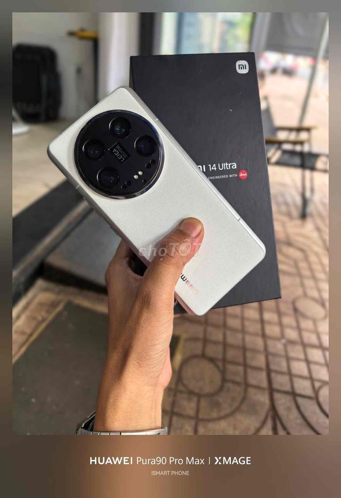 Xiaomi 14 Ultra 12GB/256GB Trắng. Mua bán Điện thoại tại Thành phố Buôn Ma Thuột Đắk Lắk được đăng bởi PhucNgo hình 1