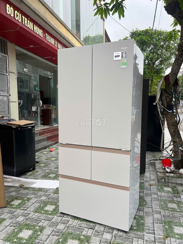 Tủ lạnh Aqua AQR-MA585XA(MC)U1 512 lít. Mua bán Tủ lạnh tại Huyện Thanh Oai Hà Nội được đăng bởi Đồ Cũ Trần Hùng hình 1