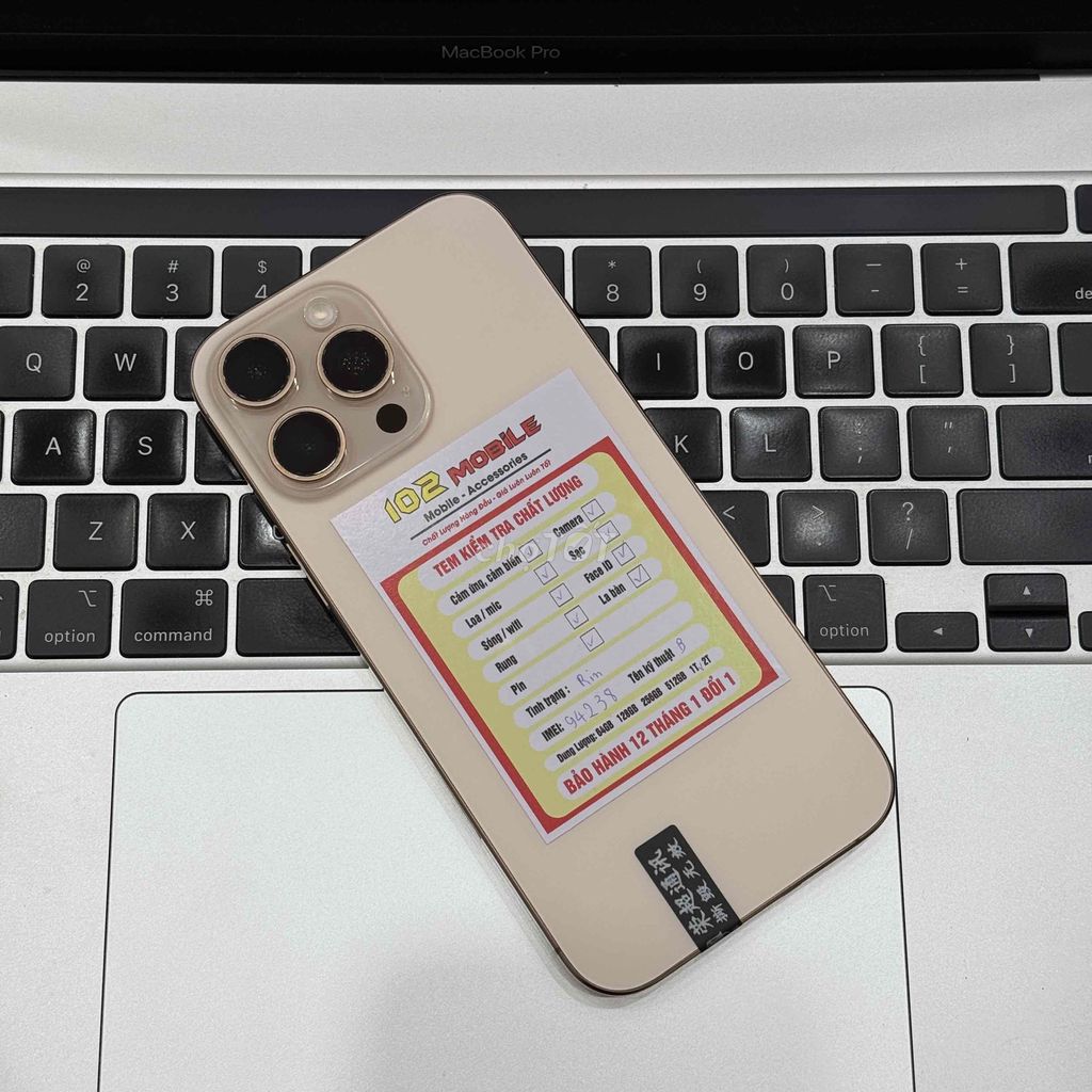 iPhone 16 Pro Max 1TB Vàng máy đẹp keng. Mua bán Điện thoại tại Thành phố Buôn Ma Thuột Đắk Lắk được đăng bởi Nguyễn Hoàng hình 1