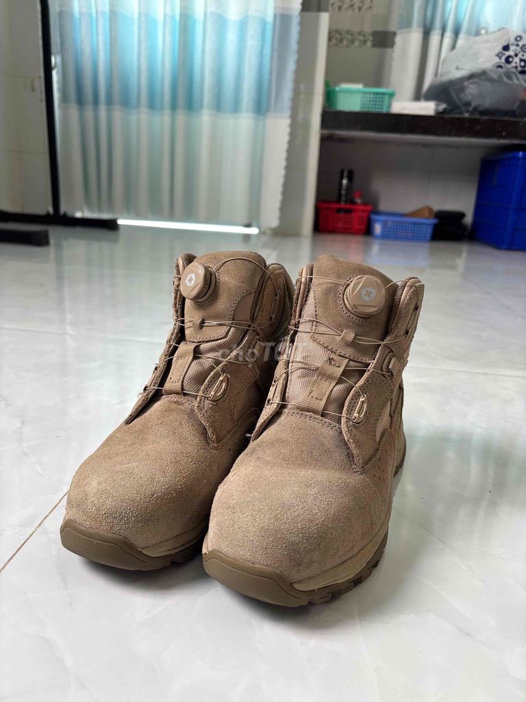 Giày bảo hộ nam da lộn size 41. Mua bán Giày dép tại Thành phố Cao Lãnh Đồng Tháp được đăng bởi Quang Duy hình 1