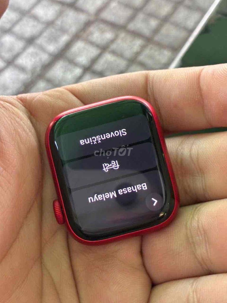Apple Watch Series 8 41mm Đỏ Xác. Mua bán Thiết bị đeo thông minh tại Thành phố Thủ Đức Tp Hồ Chí Minh được đăng bởi Võ Nhân hình 1