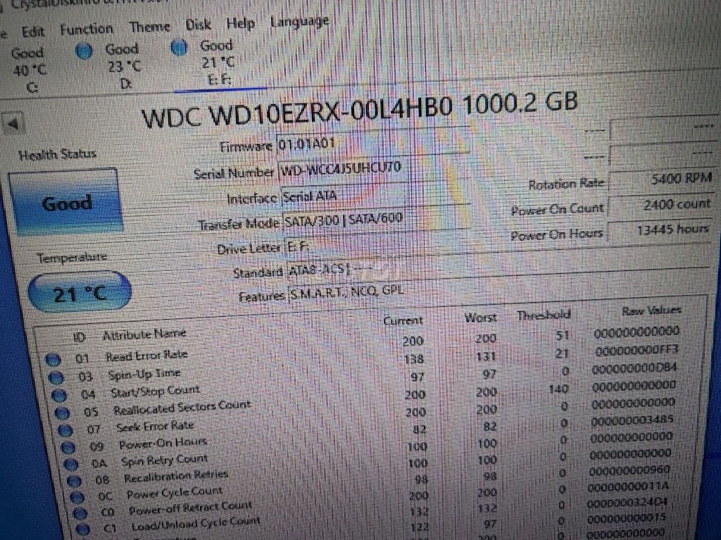 HDD PC 3,5 inch 1000G sk good như hình