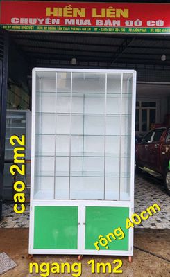 Thanh lý kính trưng bày mỹ phẩm. Thuốc tây..v..v. Mua bán Đồ chuyên dụng, Giống nuôi trồng tại Thành phố Pleiku Gia Lai được đăng bởi  Liênphan