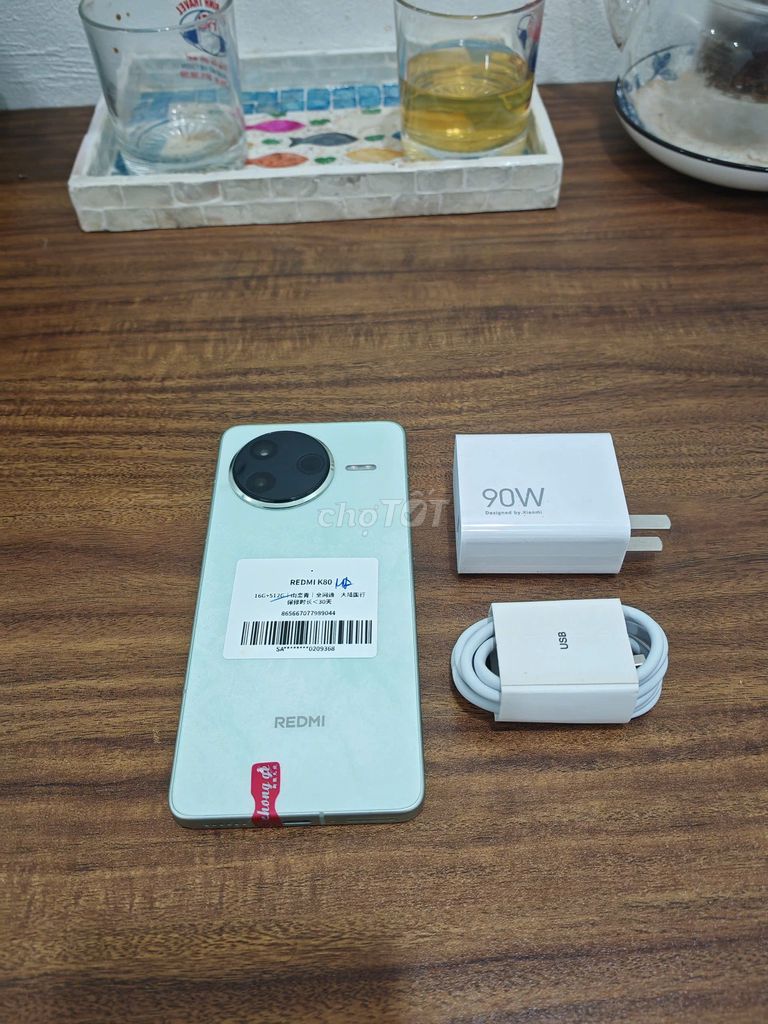 Redmi K80 16/512 Xanh Q.Tế sạc 90w có ship COD. Mua bán Điện thoại tại Quận Hoàng Mai Hà Nội được đăng bởi Trần Ngọc Hiếu hình 1