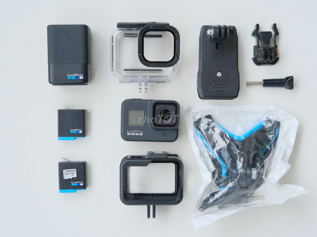 GoPro Hero 8 Black và phụ kiện. Mua bán Máy ảnh, Máy quay tại Huyện Bình Chánh Tp Hồ Chí Minh được đăng bởi TRAN TAN hình 1