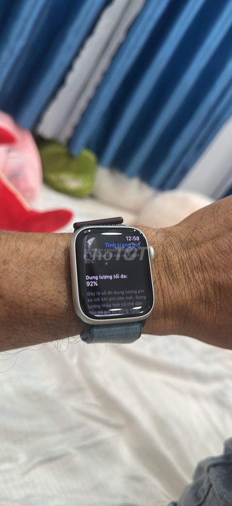 Apple Watch Series 9 Đã qua sử dụng 98%. Mua bán Thiết bị đeo thông minh tại Huyện Hóc Môn Tp Hồ Chí Minh được đăng bởi Hue hình 1
