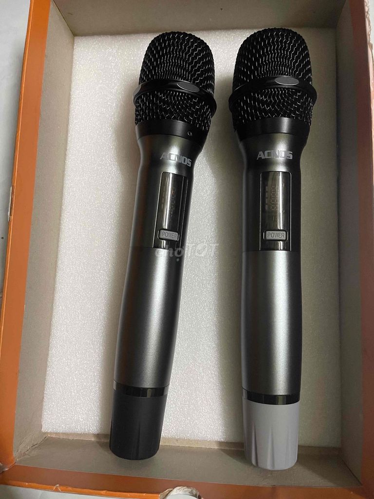Micro Acnos Xám đen Karaoke gia đình. Mua bán Tivi, Âm thanh tại Quận 8 Tp Hồ Chí Minh được đăng bởi Vu Khoa hình 1