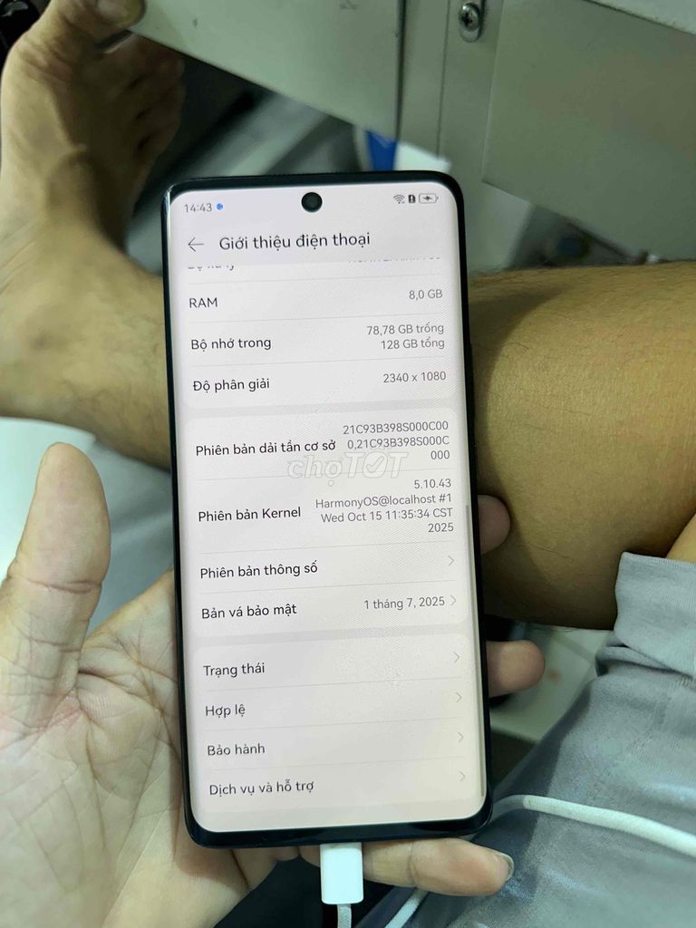 Huawei Nova 8 128GB Đen HarmonyOS 4.2.0. Mua bán Điện thoại tại Quận 11 Tp Hồ Chí Minh được đăng bởi Gin mobile store hình 1
