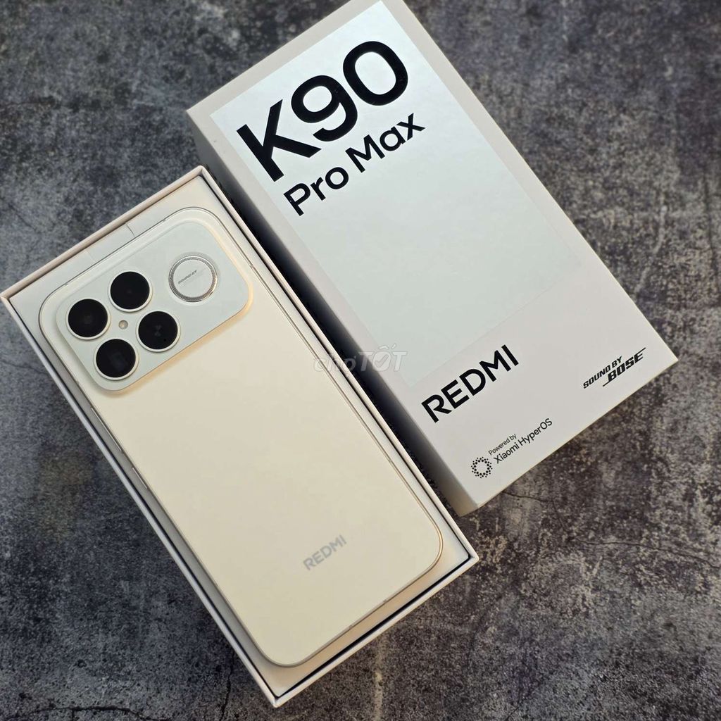 Xiaomi Redmi K90 Pro Max 256GB Trắng. Mua bán Điện thoại tại Quận Thanh Khê Đà Nẵng được đăng bởi Tú MB hình 1
