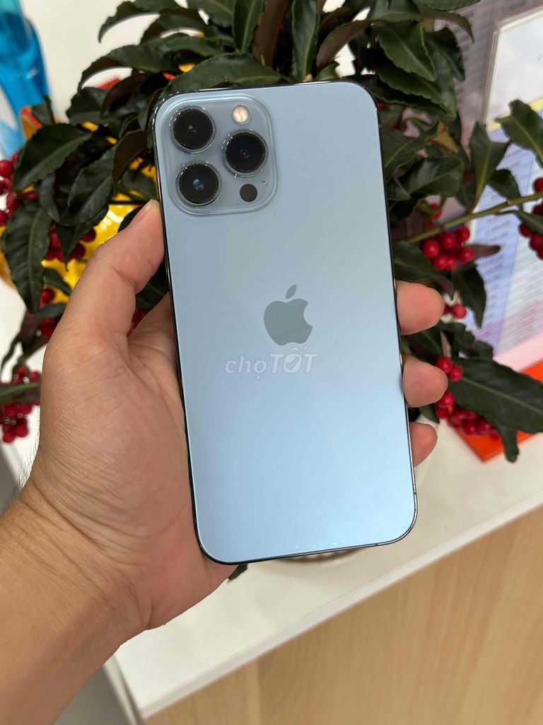 13 Pro Max 128GB VN Blue Pin new 100 chip A15 120h. Mua bán Điện thoại tại Quận Ninh Kiều Cần Thơ được đăng bởi Quý Mobile Cần thơ hình 1