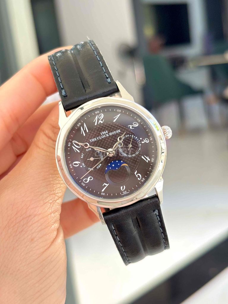 Đồng hồ THE CLOCK HOUSE Nam 38mm Nâu. Mua bán Đồng hồ tại Huyện Cam Lâm Khánh Hòa được đăng bởi TRƯƠNG THỊ SHOP hình 1