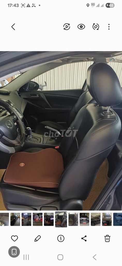 Mazda 3 Đen 150884 km. Mua bán Ô tô tại Thành phố Tam Kỳ Quảng Nam được đăng bởi Đào Duy Thanh hình 5