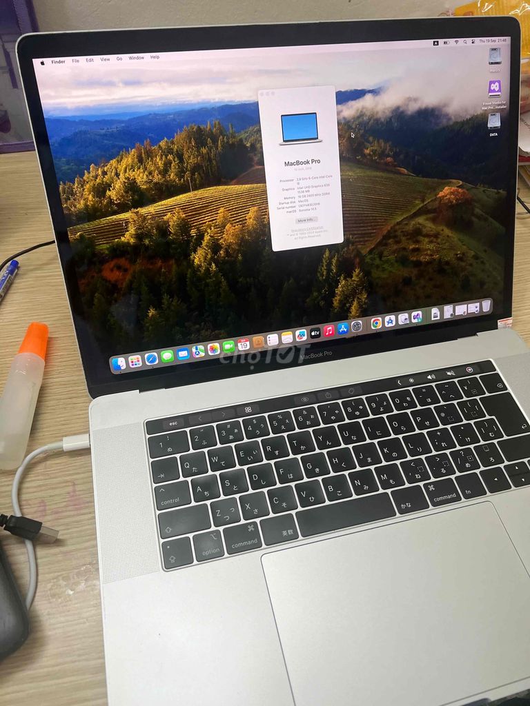 macbook pro 15” core i9