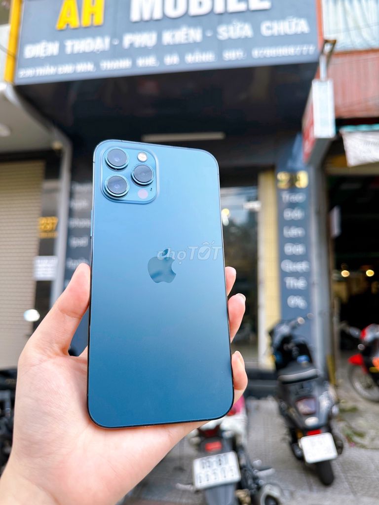💥IPHONE 12 PRM💥XẢ KHO THÁNG 7💥GIẢM 3TR💥GÓP 0%. Mua bán Điện thoại tại Quận Thanh Khê Đà Nẵng được đăng bởi AH Mobile 239 Trần Cao Vân Đà Nẵng hình 2