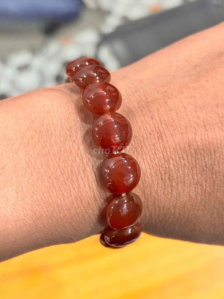 Vòng tay Nữ Mã não Đỏ. Mua bán Phụ kiện thời trang khác tại Quận Hải Châu Đà Nẵng được đăng bởi Nguyễn Hà hình 1