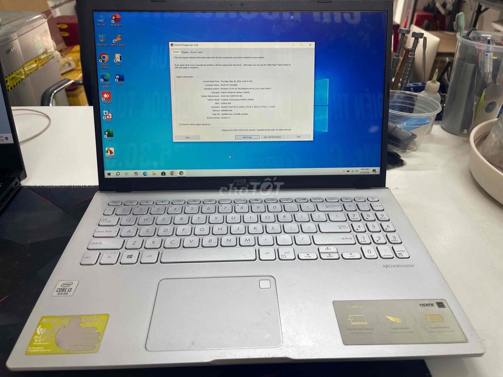 Asus Vivobook i3-10th/4GB/512GB. Mua bán Laptop tại Quận Gò Vấp Tp Hồ Chí Minh được đăng bởi Chí Hướng Group  hình 1