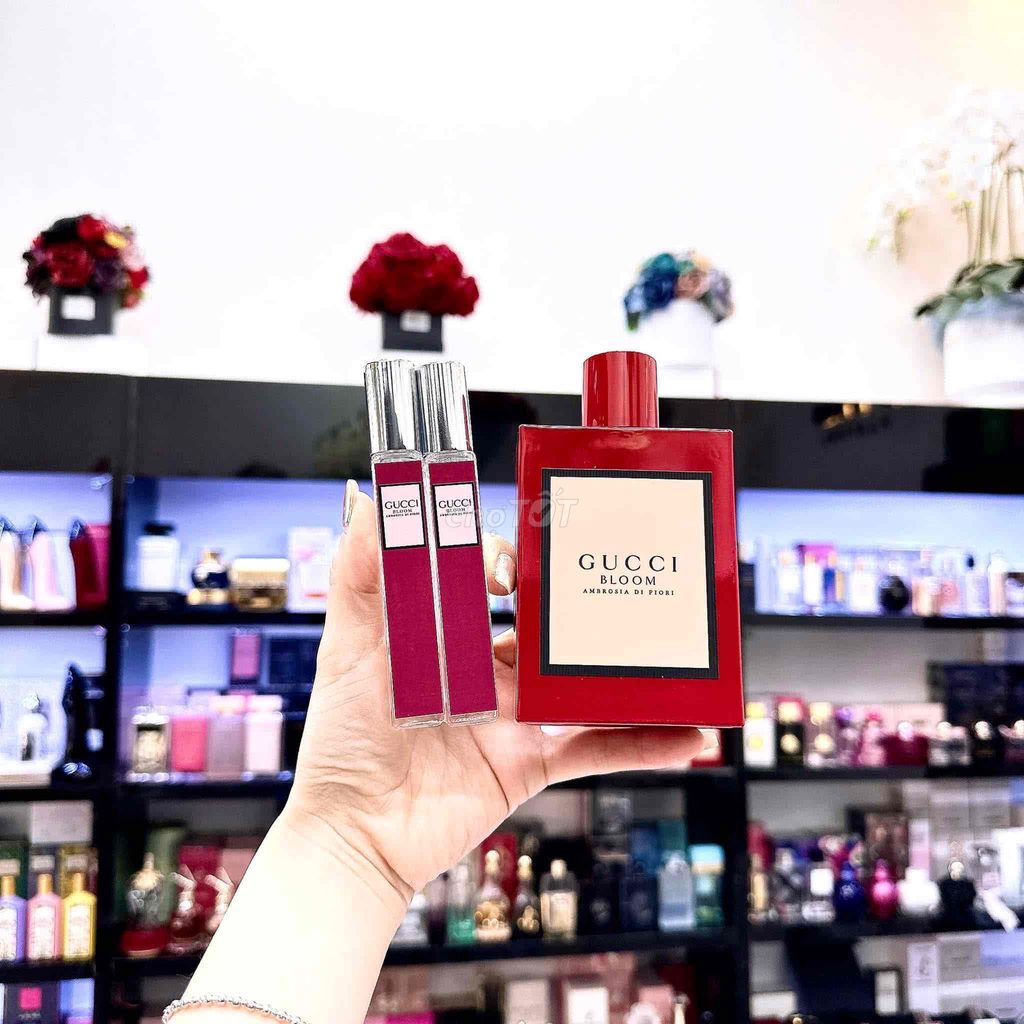 Chiết 10ml Gucci bloom đỏ