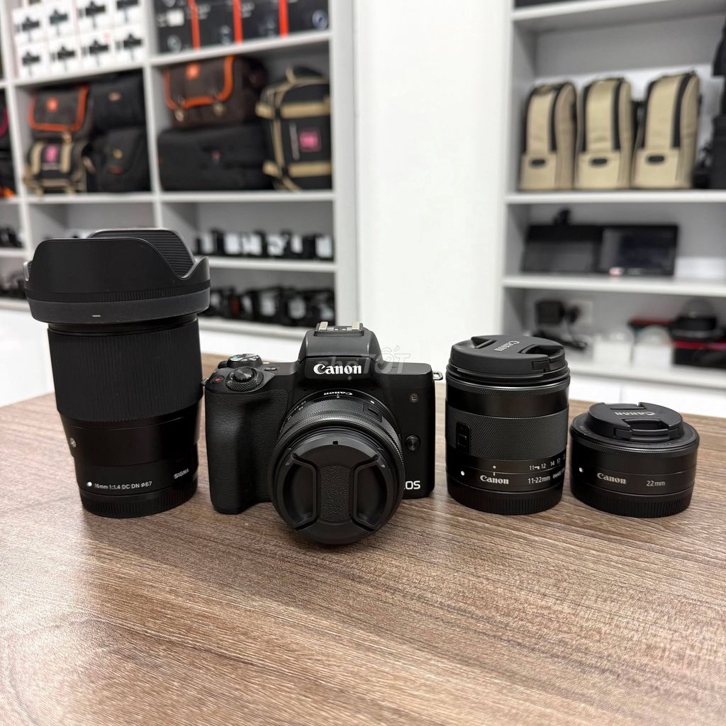 Canon M50 & 15-45 F3.5 & 11-22F4 & 22F2.0 & 16F1.4. Mua bán Máy ảnh, Máy quay tại Quận Thanh Xuân Hà Nội được đăng bởi Nguyễn Cường Camera hình 1